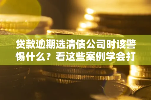 济南贷款逾期选清债公司时该警惕什么？看这些案例学会打翻身仗