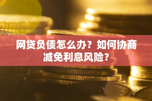 济南网贷负债怎么办？如何协商减免利息风险？