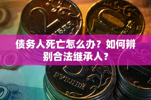 济南债务人死亡怎么办？如何辨别合法继承人？