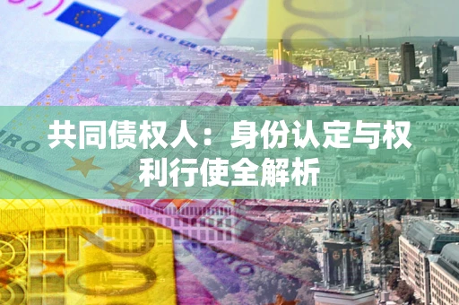 济南共同债权人：身份认定与权利行使全解析