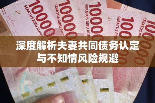 济南深度解析夫妻共同债务认定与不知情风险规避
