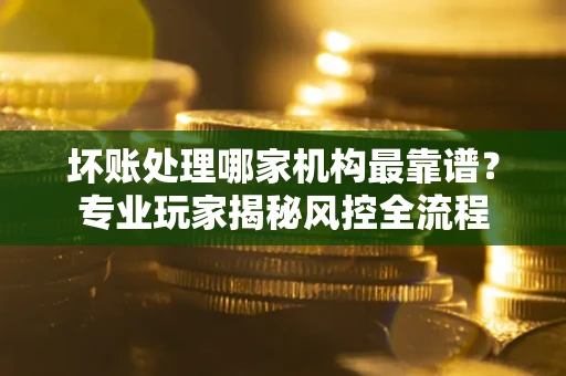 济南坏账处理哪家机构最靠谱？专业玩家揭秘风控全流程