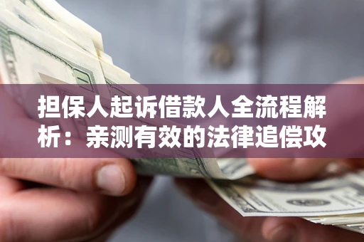 济南担保人起诉借款人全流程解析：亲测有效的法律追偿攻略