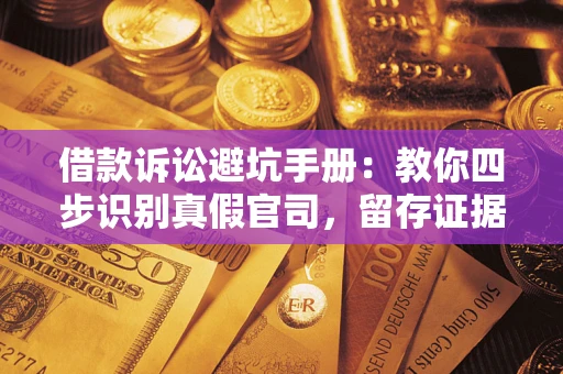 济南借款诉讼避坑手册：教你四步识别真假官司，留存证据不踩雷