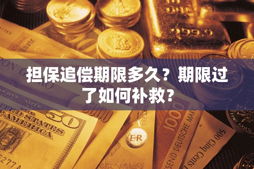 济南担保追偿期限多久？期限过了如何补救？