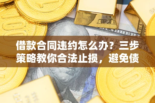 济南借款合同违约怎么办？三步策略教你合法止损，避免债务危机升级