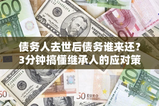 济南债务人去世后债务谁来还？3分钟搞懂继承人的应对策略