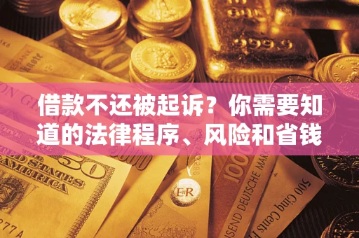 济南借款不还被起诉？你需要知道的法律程序、风险和省钱技巧